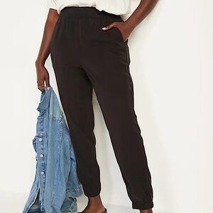 Old Navy High-Waisted Twill Jogger Pants for Women NWT